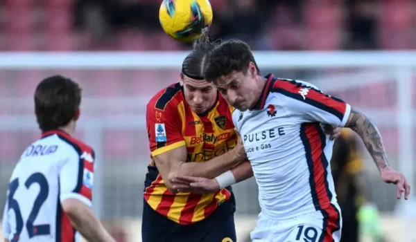 Finisce senza reti lo scontro diretto Lecce-Genoa