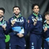 Agli Europei Italia d’oro anche nel fioretto maschile a squadre